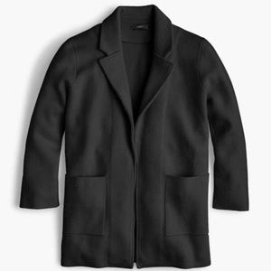 J.Crew Black Blazer Cardigan